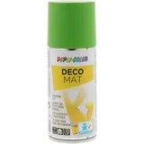 Dupli Color DUPLI-COLOR DECO MAT RAL 6018 gelbgrün 150 ml, dekorativer Bastellack, schnelltrocknend, vielseitig einsetzbar, hohe Deckkraft, Styroporfest