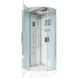 AcquaVapore D37-10L0-EC Dusche Duschtempel Komplett Duschkabine 90x90