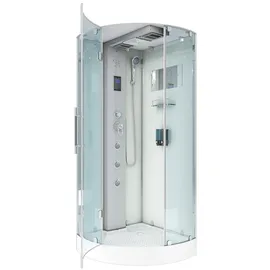 AcquaVapore D37-10L0-EC Dusche Duschtempel Komplett Duschkabine 90x90