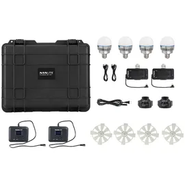 Nanlite PavoBulb 10C Bi-Color RGBWW LED Glühbirne 4KIT
