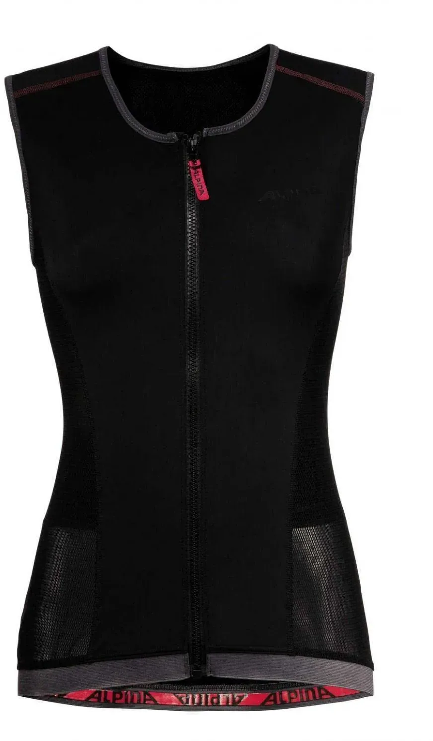 ALPINA JSP 3.0 WOMEN VEST - Flexibler, Atmungsaktiver & Individuell Einstellbarer Rückenprotektor Für Damen, black-violet, L