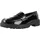 GEOX J Casey Girl C Moccasin, Black, 32 EU