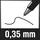 Pentel Kugelschreiber Grün 0,4 mm 1 St.