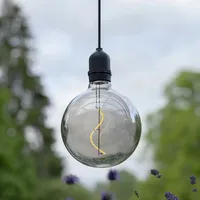 StarTrading LED Leuchtkugel Hängeleuchte Glaskugel 12,5cm für Garten Außen
