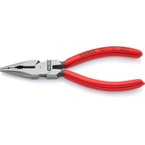 Knipex Spitz-Kombizange atramentiert, mit Kunststoff überzogen 145 mm