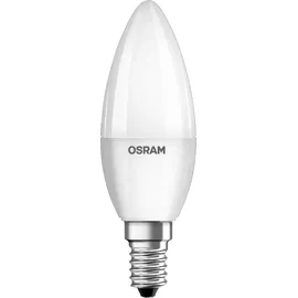 Osram LED Leuchtmittel Classic B LED-Lampe Weiß 4000 K 4 W E14 matt, FS 840 neutralweiß 4000K