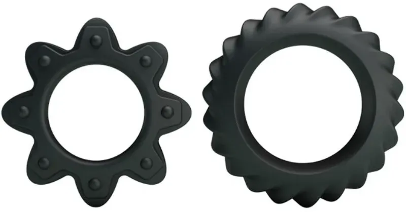 BAILE - KIT 2 RING BLÜHENDE SILIKONRINGE