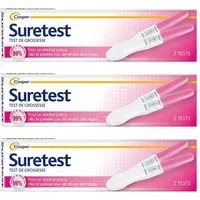 SURETEST GROSSESSE B2 Test(S) 3x1 pc(s)