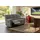 Home Affaire LANNOY Webstoff 3-Sitzer anthrazit mit manueller Relaxfunktion