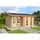 Lasita Maja Gartenhaus 4,4 x 3,2 m Beige