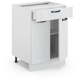 Vicco Schubladenschrank Fame-Line 60 x 51,5 x 81,5 cm Weiß