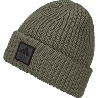 adidas Mütze Double Cuff Chunky olive - Einheitsgröße