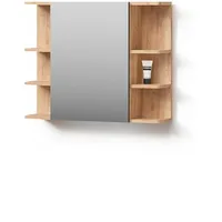 Livinity® Badspiegelschrank, Eiche, 79.6 x 64 cm