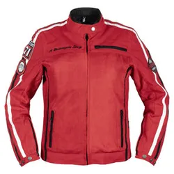 helstons Queen Damen Textil-Jacke rot, M