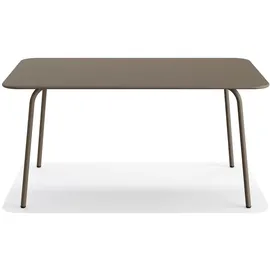 Essentials Shine Gartentisch 160 x 73 x 90 cm braun