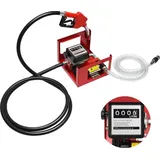Dieselpumpe, 50 L/min Durchflussrate, automatische Pistole enthalten, Rot
