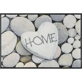 Wash+Dry Pebble Stones 50 x 75 cm Grau