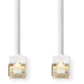 Nedis | RJ45 Stecker auf RJ45 Stecker | 1 m | Cat 6 | weiß