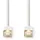 Nedis | RJ45 Stecker auf RJ45 Stecker | 1 m | Cat 6 | weiß