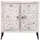 Marrakesch Orient & Mediterran Interior Vaqui Sideboard mit Türen und Schublade Weiß