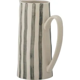 Bloomingville Begonia Krug, Grün, Steingut