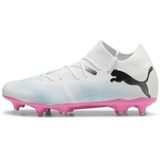 Puma Future 7 Match MxSG Fußballschuhe - White Black Poison Pink 43