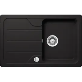 Schock Formhaus D-100S Einbau Nero + Excenterbetätigung