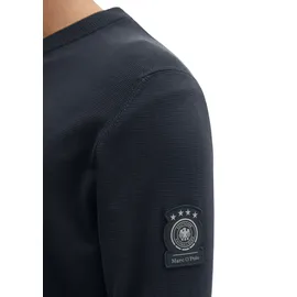 Marc O'Polo Rundhalspullover Blau M