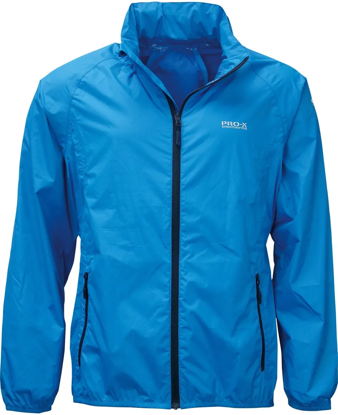 PRO-X elements Herren-Regenjacke PACKable - Brilliant Blue - XL