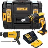 DeWalt DeWalt, Bohrmaschine + Akkuschrauber, DCF 620 D1T Akku Trockenbauschrauber 18 V 30 Nm Brushless + 1x Akku 2,0 Ah + Ladegerät + (Akkubetrieb)