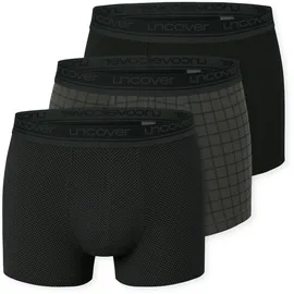 SCHIESSER Retro Short/Pant schwarz M 3er Pack