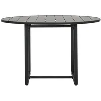 House Doctor ∅ Helo Gartentisch 120 cm, schwarz