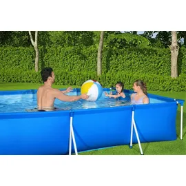 BESTWAY Steel Pro Frame Pool Set 300 x 201 x 66 cm inkl. Filterpumpe
