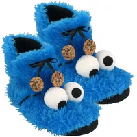 Sesamstraße Hausschuhe Booties Krümelmonster Gr. 37-38