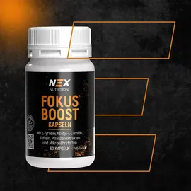 nex nutrition Fokus Boost Kapseln 60 St.