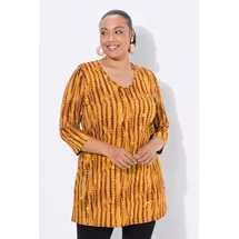 Ulla Popken Longshirt in senfgelb | Gr.: 58-60