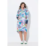 laurasøn Jerseykleid Sweatkleid Blau XL