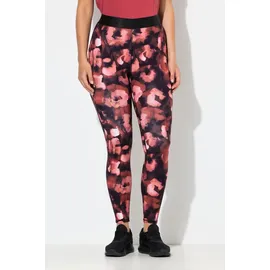 Ulla Popken Leggings in ziegelrot | Gr.: 54-56