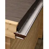 Wolff Finnhaus Aludachkastenrinnen-Set FD bis 600 cm mit 1 Fallrohr