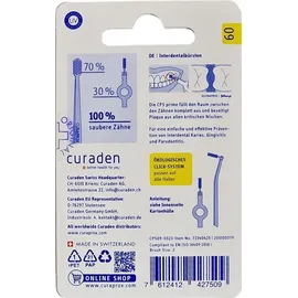 Curaprox CPS 09 Prime Interdentalbürsten gelb 0,9 mm Refill 8 St.