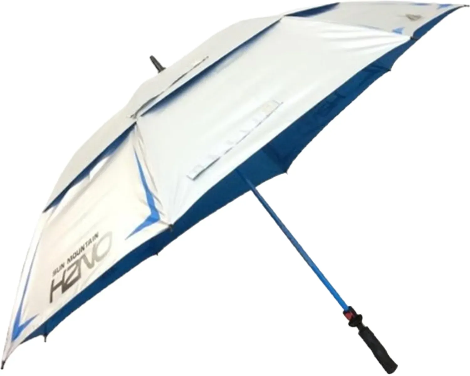 Sun Mountain Golfschirm UV-Protect H2NO Chrome Serie 2021, blau/silber