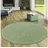 Snapstyle Runder Hochflor Teppich Milano Mintgrün - 100% Polypropylen, ca. 43 mm Florhöhe, weich & pflegeleicht, schadstoffgeprüft, ideal für Wohnzimmer, Schlafzimmer oder Flur - modern & gemütlich
