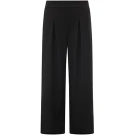 Zwillingsherz Bundfaltenhose schwarz L/XL