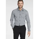 Bruno Banani Langarmhemd grau 35/36