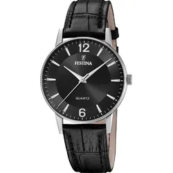 Festina Quarz Herren Klassik F20690/4 - schwarz - 36mm