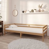 vidaXL Tagesbett Honigbraun Kiefer Massivholz 90x200 cm - Tagesbett - Tagesbetten - Holz-Tagesbett - Holz-Tagesbetten - Braun