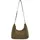 FredsBruder Velvet Wild Umhängetasche Leder Braun/Khaki