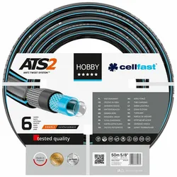 Schlauch Cellfast Hobby Ats2 PVC 50 m Ø 15 mm 6 Schichten