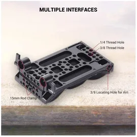 SmallRig 2077 Universal-Schulterpad mit 15 mm RailBlock