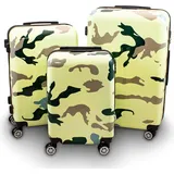 Berwin 4-Rollen L / 67 cm / 78 l grau/mehrfarbig